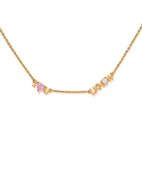 Girls Crew Crystal Star Wars I Love You, I Know Necklace