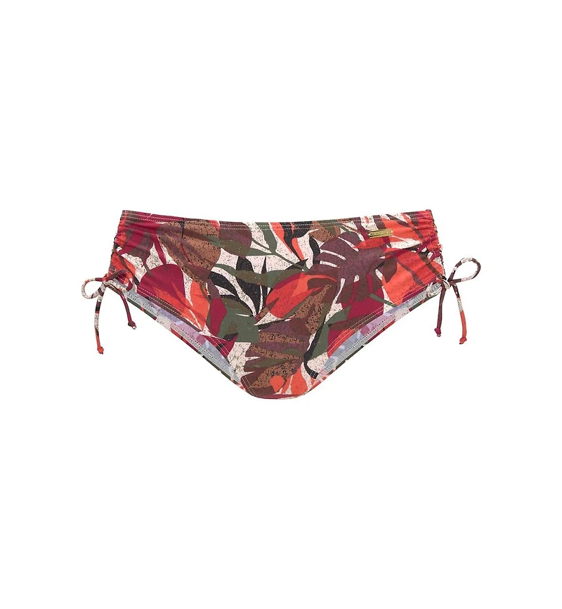 Lascana Women's Tropical Mid Rise Bikini Swimsuit Bottom