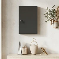 Kleankin Steel Wall Mount Medicine Cabinet 3 Tier Emergency Box for Bathroom