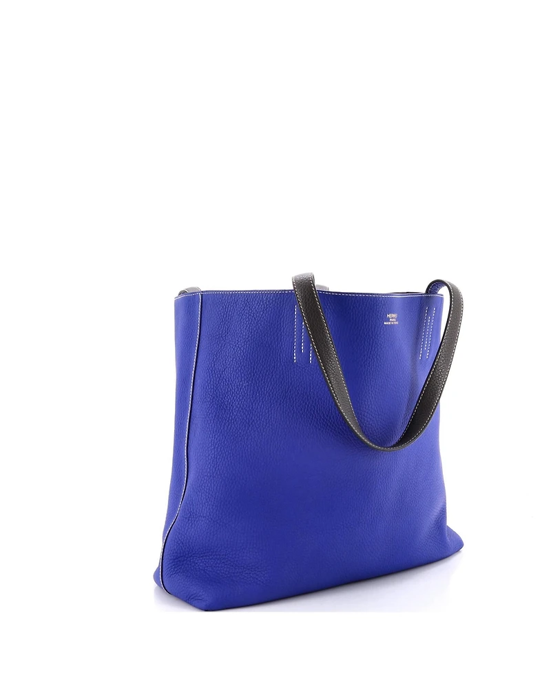 Pre-Owned HERMES 45 Double Sens Tote Clemence