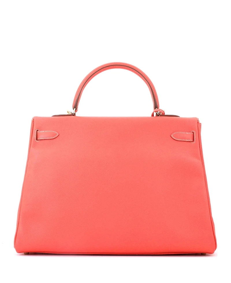 Pre-Owned HERMES Candy 35 Handbag Epsom