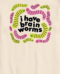 Airwaves Men's Have Brain Worms Short-Sleeve Graphic T-Shirt