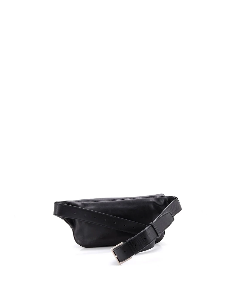 Pre-Owned Saint Laurent Classic Monogram Belt Bag Leather