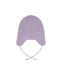 Deux par Baby Girls (3M-24 M) Winter Knit Hat with Ear Flaps and Strings