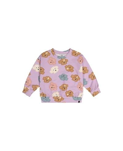 Deux par Little and Big Girl (6-12) Printed Sweatshirt