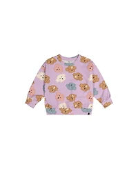 Deux par Little and Big Girl (6-12) Printed Sweatshirt