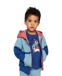 Deux par Toddler Boys (2T - 5T) Full Zip Hooded Fleece Hoodies