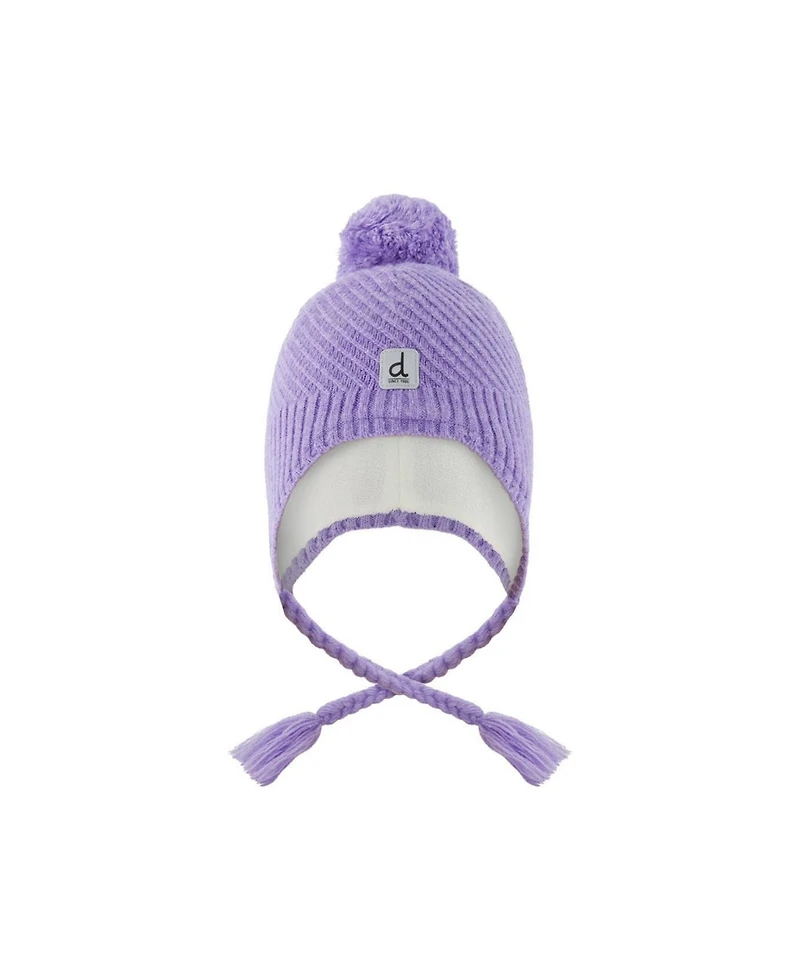 Deux par Deux Toddler Girl 2 - 4 Winter Peruvian Knit Hat