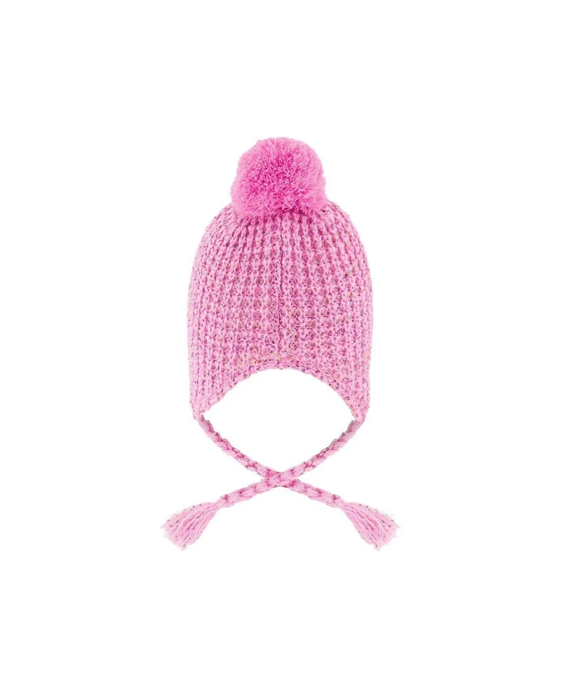 Deux par Deux Toddler Girl (2Y - 4Y) Winter Peruvian Knit Hat