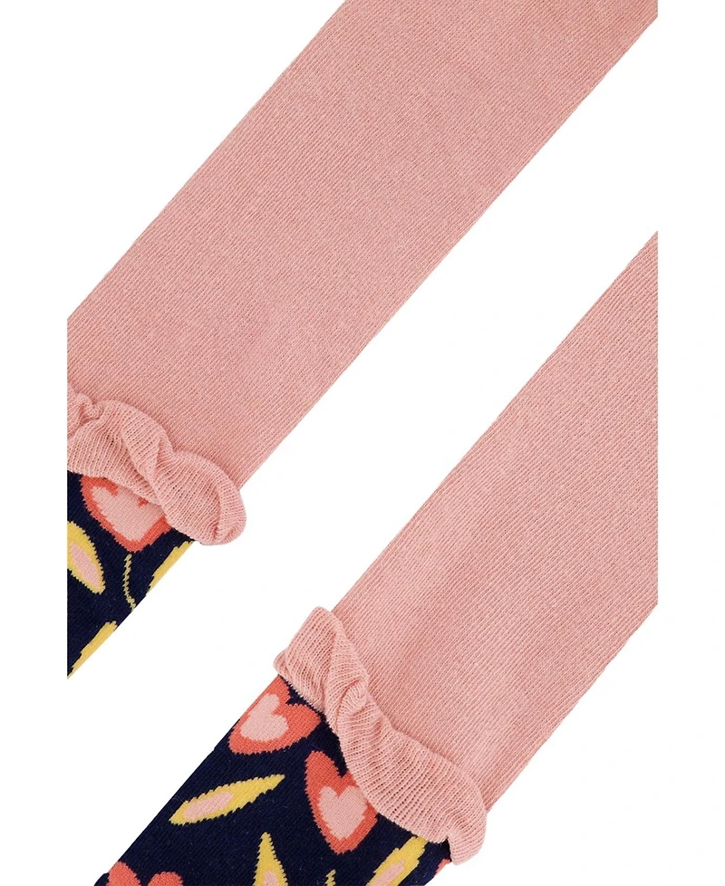 Deux par Deux Toddler Girl ( 3 , 4 ) Tights Pale Dusty