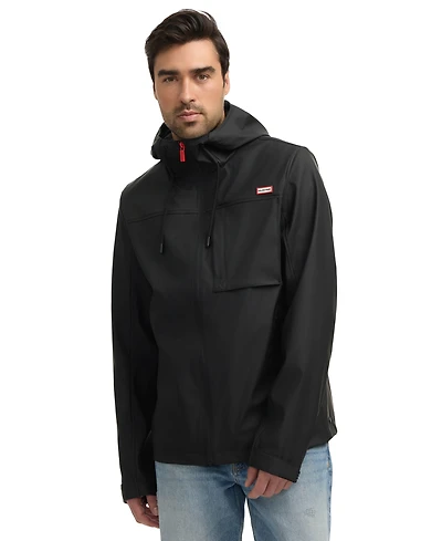 Hunter Men's Mill 2.0 Rubberized Water-Repellent Rain Jacket