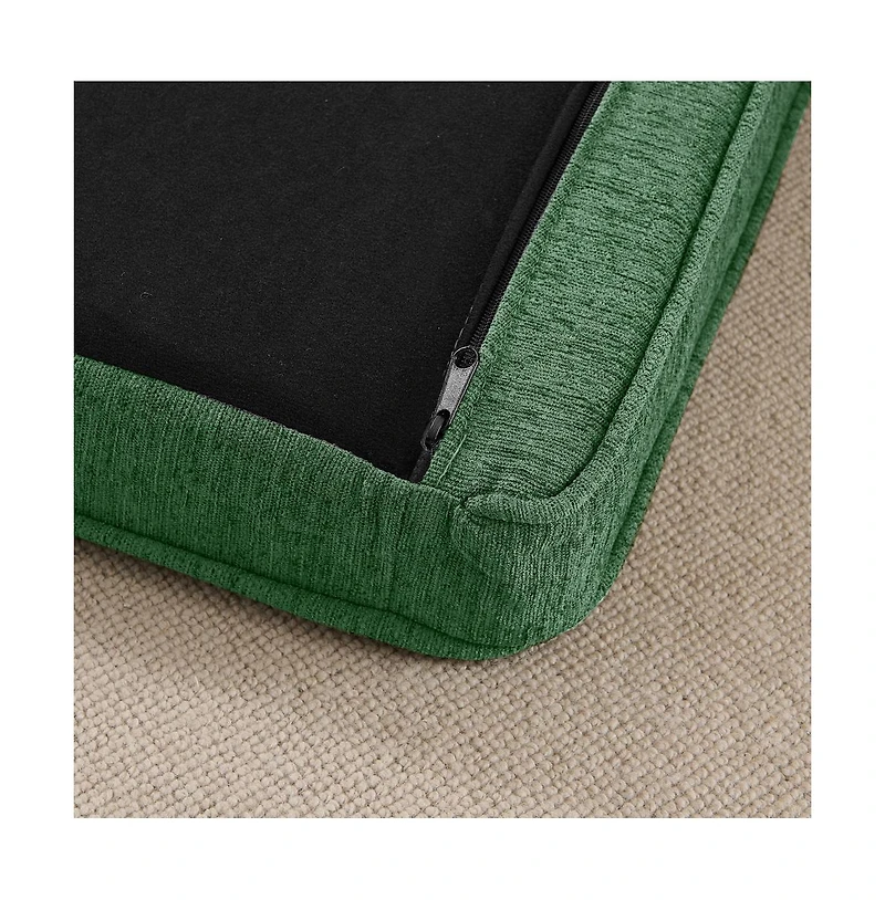Zeny Elegant Rectangular Pet Bed for Big and Oversized Dogs, Durable Elevated Dog Sofa Bed, Comfortable Dog Sofa, Modern and Fashionable