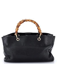 Pre-Owned Gucci Bamboo Shopper Tote Leather