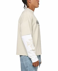 Saint Morta Men's Muerte Layered Long Sleeve T-Shirt