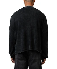 mnml Men's Washed Chopper Thermal Long Sleeve T-Shirt