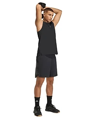 adidas Men's D4T Prime Lift Three-Stripes Crewneck Tank Top