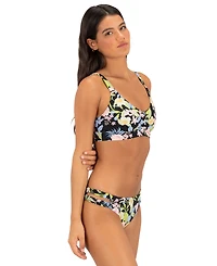 Hurley Women's Brief Moderate Coverage Swim Bottom