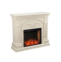 Augusta Home Sicilian Criss-Cross Electric Electric Fireplace