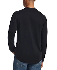 Weatherproof Vintage Men's Brushed Long Sleeve Crewneck T-Shirt