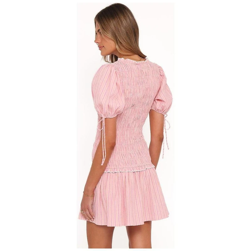 Petal and Pup Women's Kaelyn Gather Mini Dress