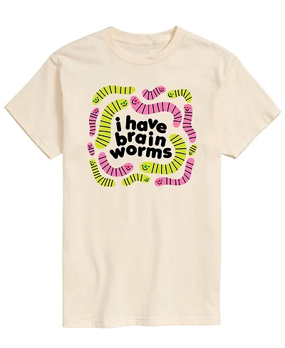 Airwaves Men's Have Brain Worms Short-Sleeve Graphic T-Shirt