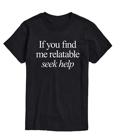 Airwaves Men's If You Find Me Relatable Short-Sleeve Graphic T-Shirt