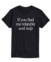 Airwaves Men's If You Find Me Relatable Short-Sleeve Graphic T-Shirt