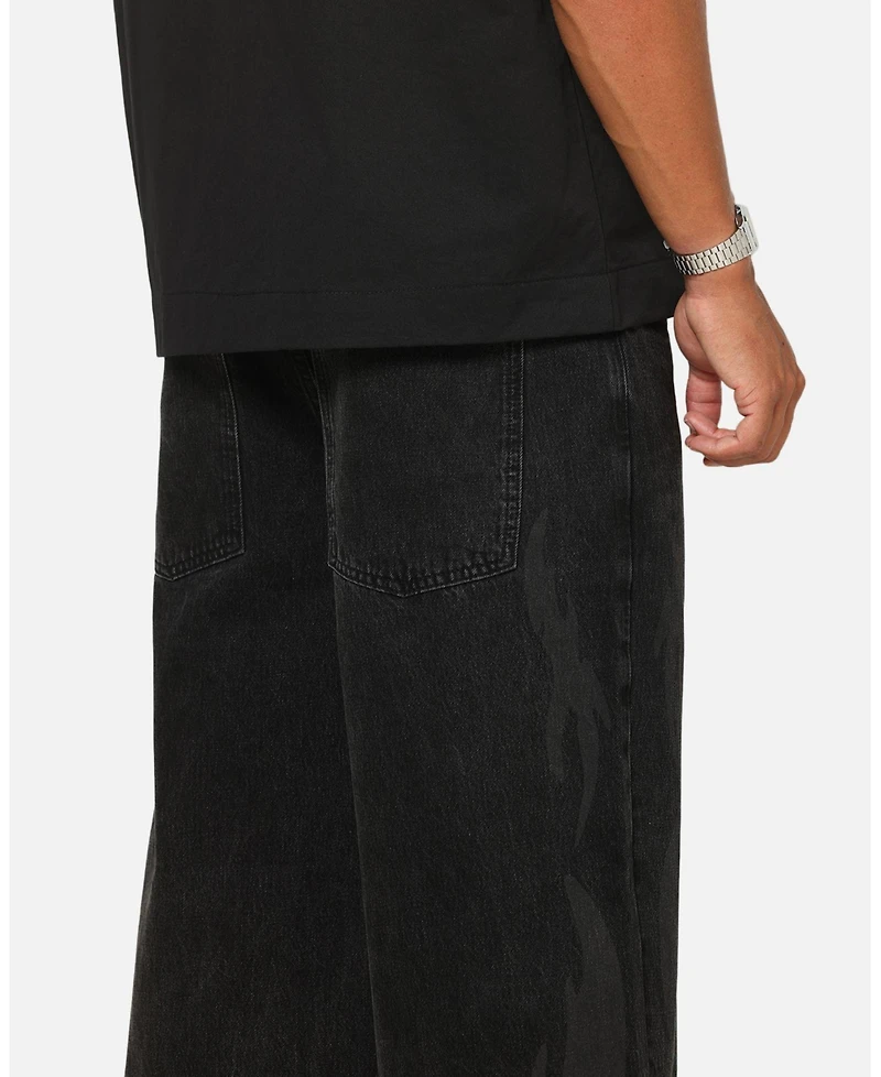 Saint Morta Men's Amplus Infernal Rinse Jeans