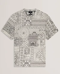 Ted Baker Men's Bondss Printed Relaxed-Fit T-Shirt