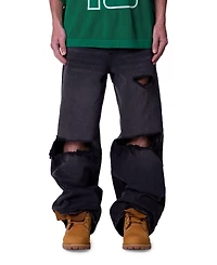 mnml Men's Rave Distressed Jeans