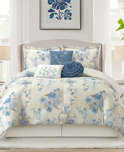 Stratford Park Karly Floral 7-Piece Comforter Set