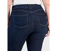 Democracy Trendy Plus AbSolution Itty Bitty Bootcut Jeans