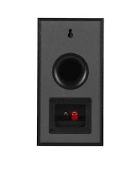 Klipsch Reference R-41M Bookshelf Home Speakers, Black Textured Wood Grain Vinyl, Pair