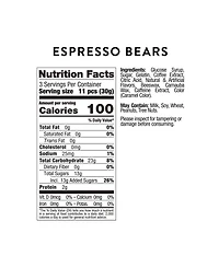 Sugarfina Caffe Luxxe Espresso Bears Mini Coffee Cup Kit