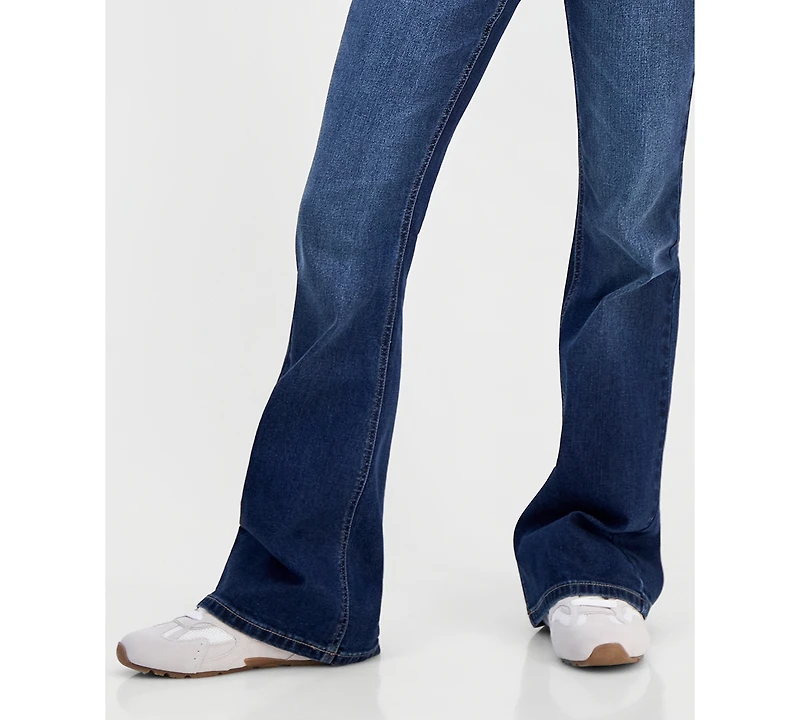 Celebrity Pink Juniors' Retro Mid-Rise Bootcut Stretch Jeans