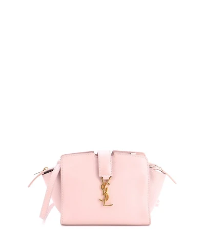 Pre-Owned Saint Laurent Toy Monogram Cabas Downtown Leather
