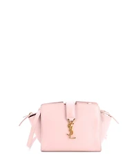 Pre-Owned Saint Laurent Toy Monogram Cabas Downtown Leather