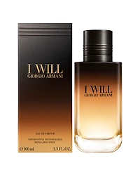 Armani I Will Eau de Parfum, 3.3 oz.
