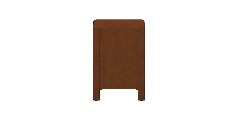 Lucky One 23.6" Width Solid Wood Mid Century Nightstand with -Drawer