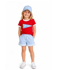 Bits & Bows Little/Big Unisex Back-to-School 2nd Grade Baseball Hat