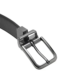 Mango Men's Croc-Effect Leather Belt