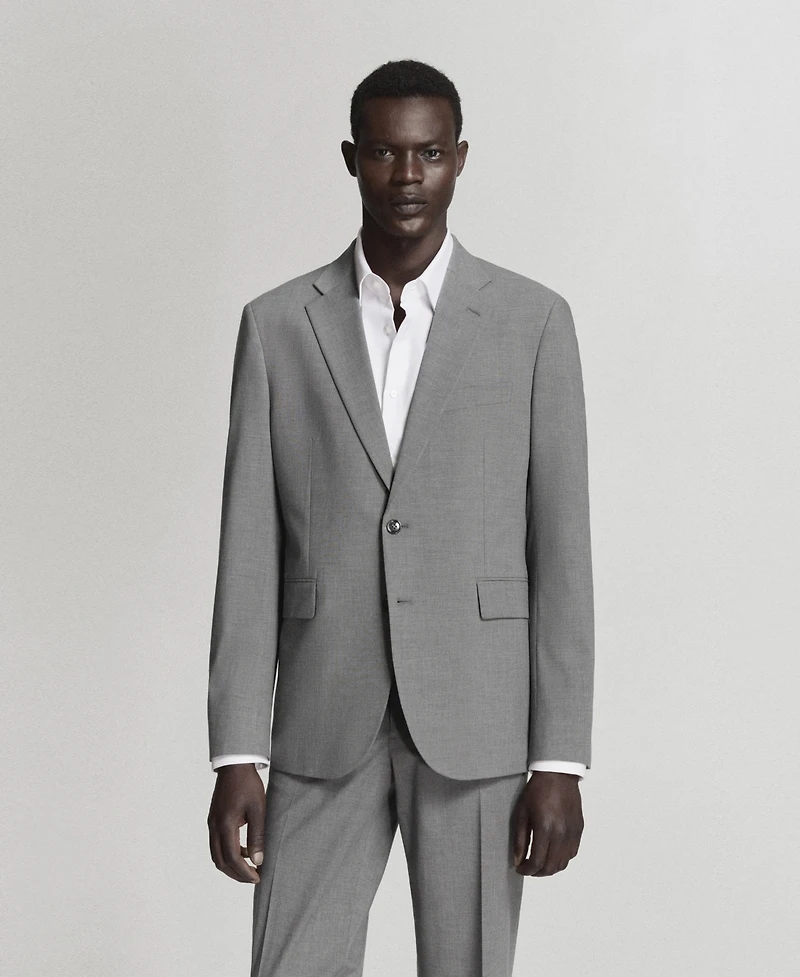 Mango Men's London Regular-Fit Suit Blazer
