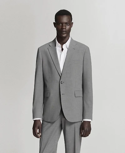 Mango Men's London Regular-Fit Suit Blazer