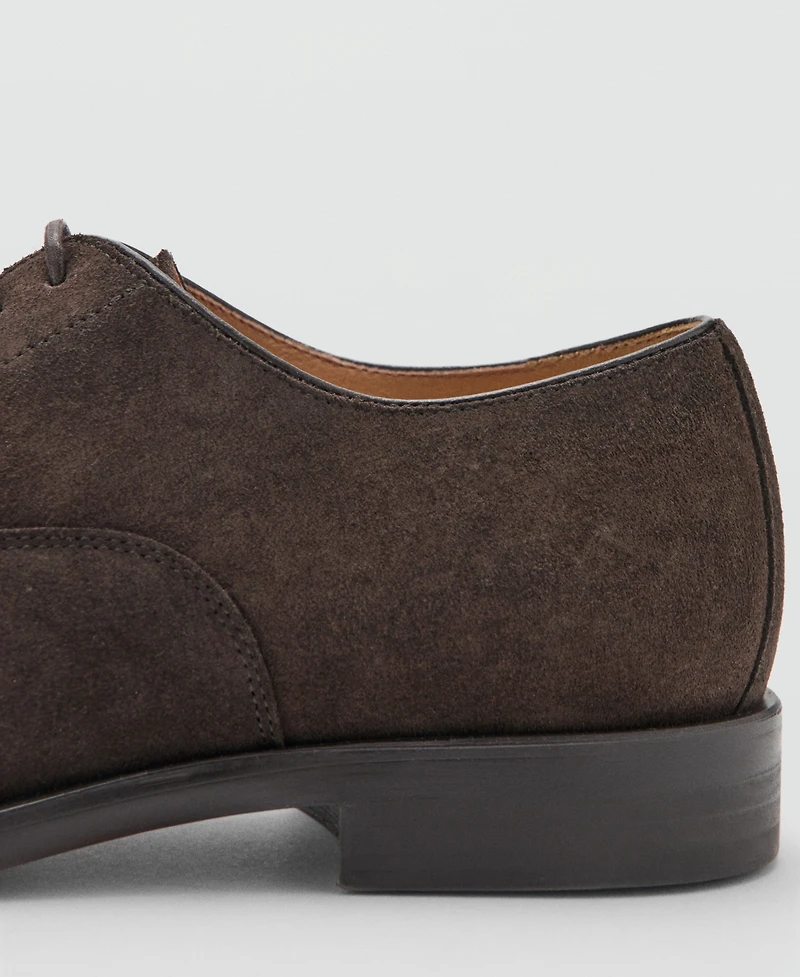 Mango Men's Leather Suit Shoes