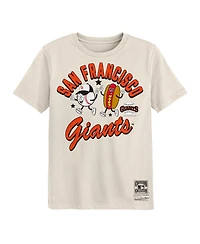 Mitchell & Ness Preschool Natural San Francisco Giants Snack T-Shirt
