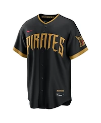 Nike Men's Konnor Griffin Black Pittsburgh Pirates 2026 City Connect Stadium Jersey
