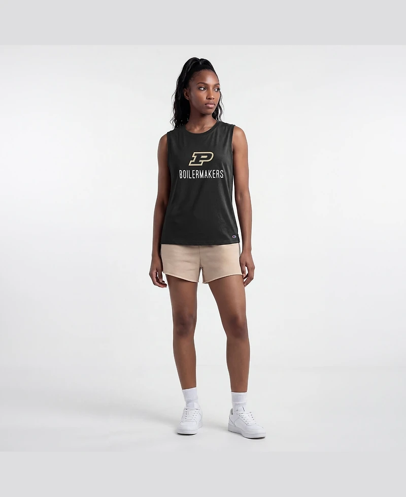 Champion Women's Black Purdue Boilermakers Lifestyle Tank Top