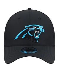 New Era Men's Black Carolina Panthers Core Team 39THIRTY Flex Hat