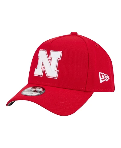 New Era Big Boys and Girls Scarlet Nebraska Huskers 9FORTY A-Frame Adjustable Hat