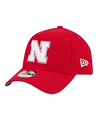 New Era Big Boys and Girls Scarlet Nebraska Huskers 9FORTY A-Frame Adjustable Hat